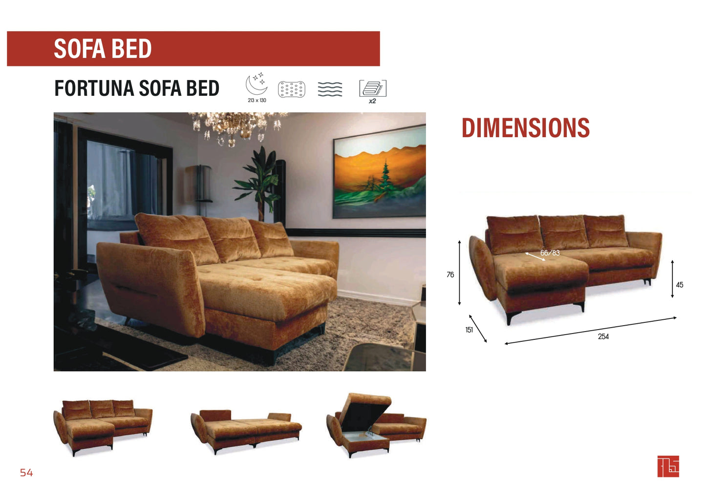Fortuna Sofa Bed