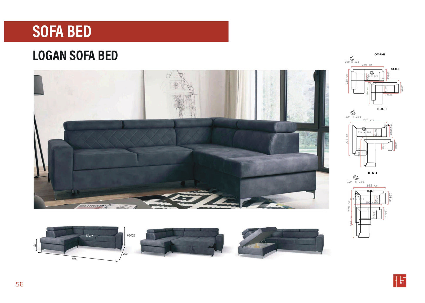 Logan Sofa Bed