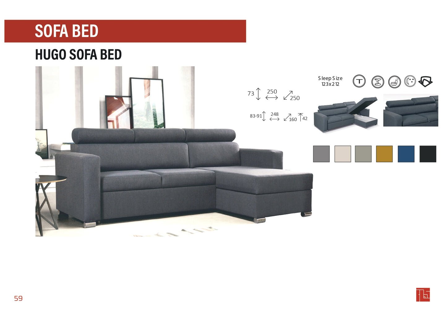 Hugo Sofa Bed