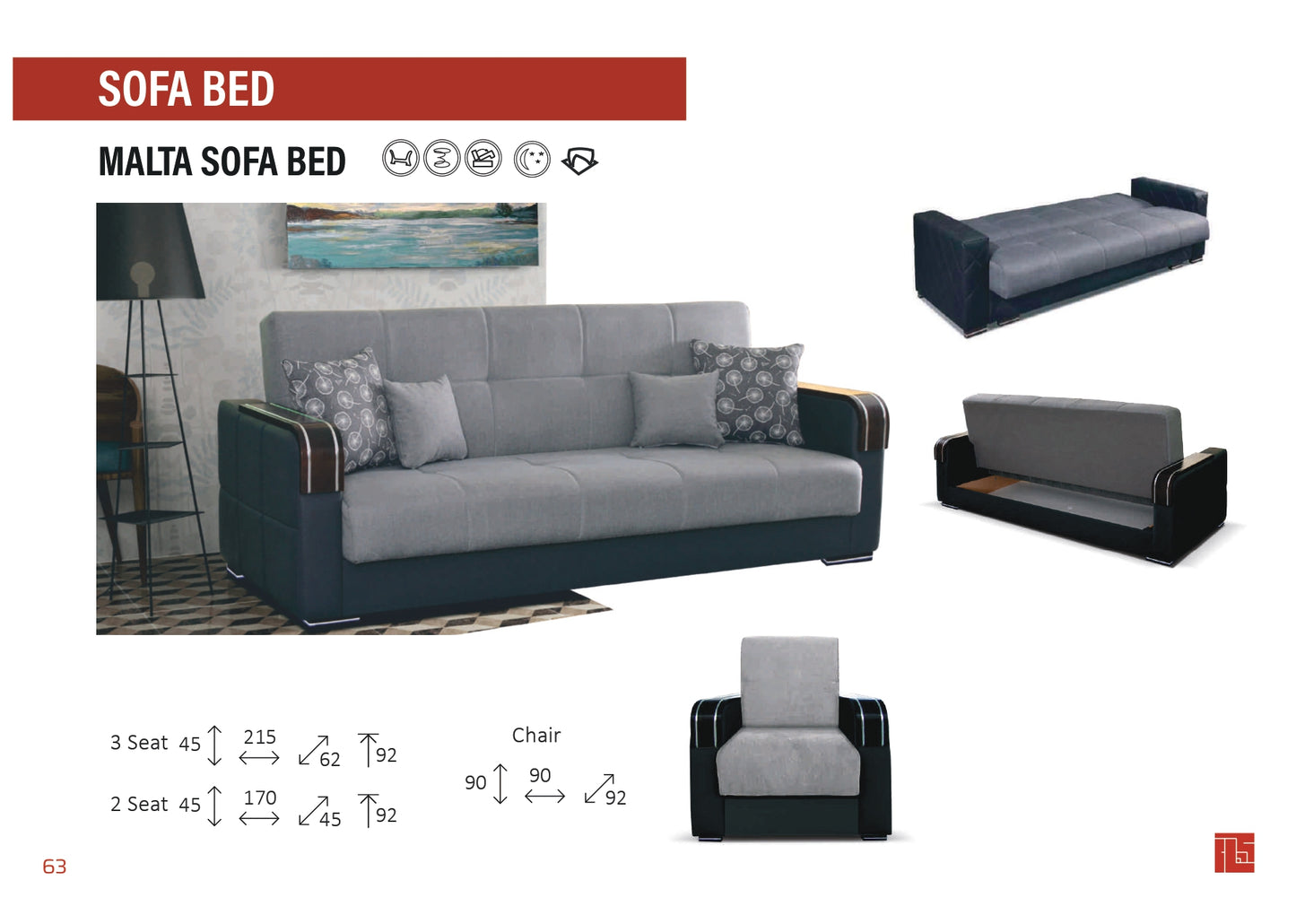 Malta Sofa Bed
