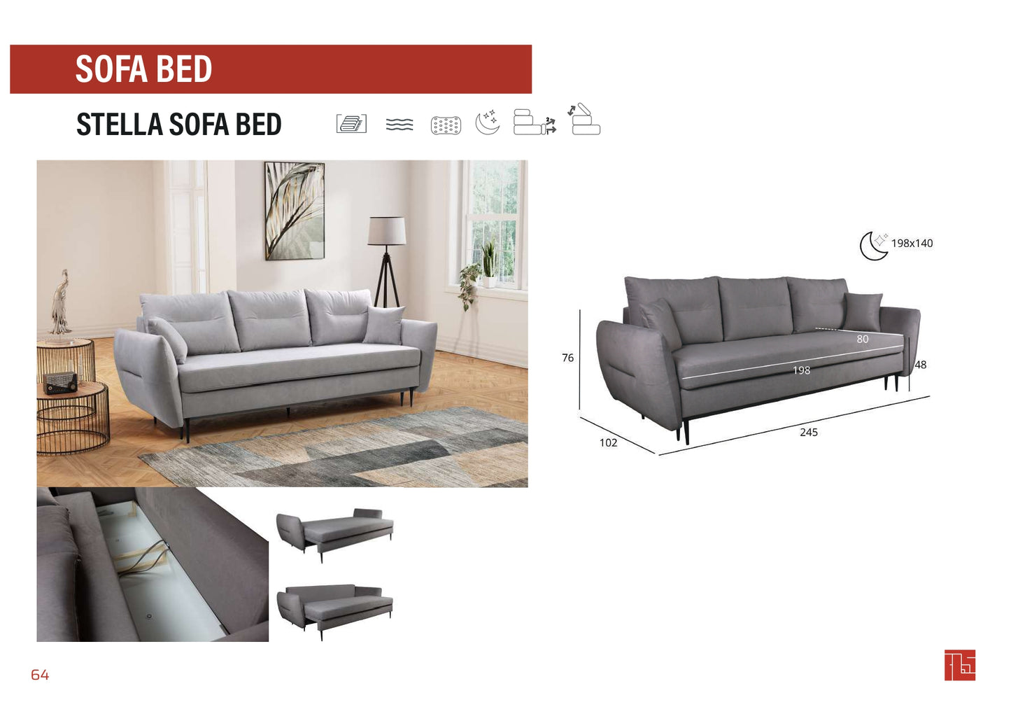 Stella Sofa Bed