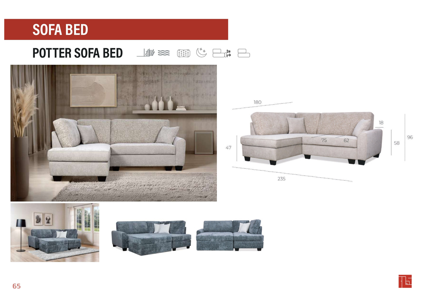 Potter Sofa Bed