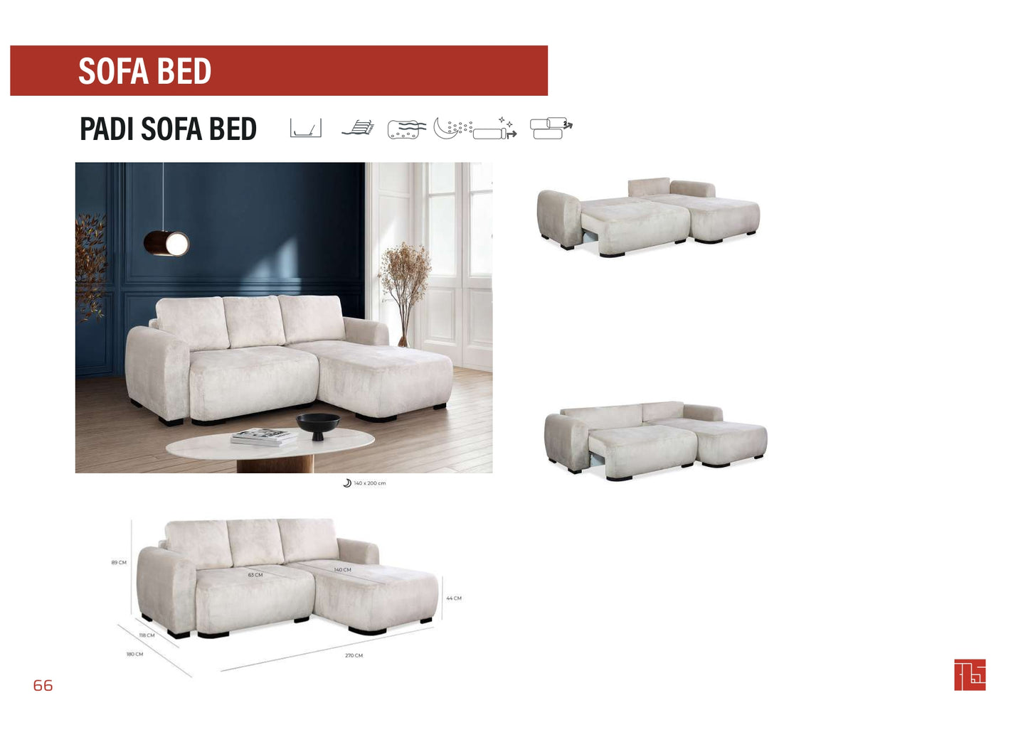 Padi Sofa Bed