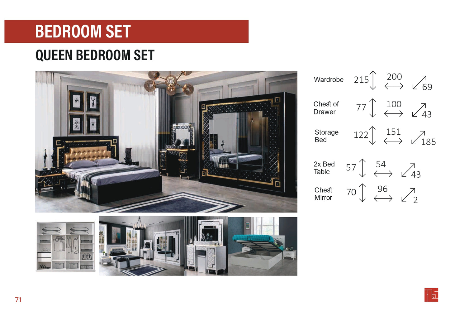 Queen Bed Room Set