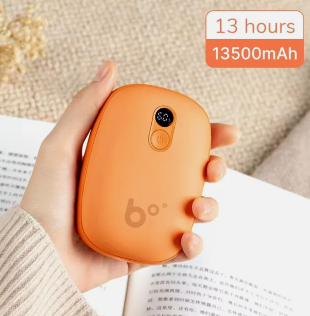 JISULIFE Hand Warmer, 13500mAH Electric Rechargeable Portable Pocket Warmer