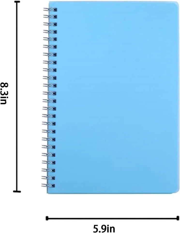 Spiral Notebook, 3 Pack A5