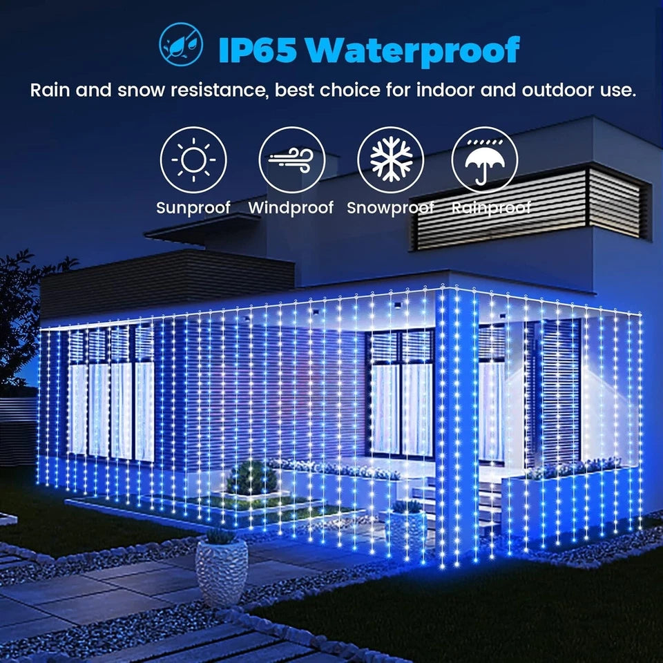 Solar Curtain Lights