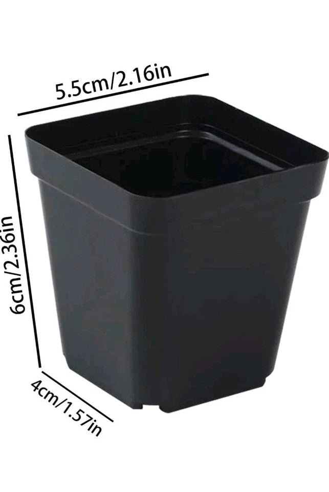 20 Pcs square plant pots