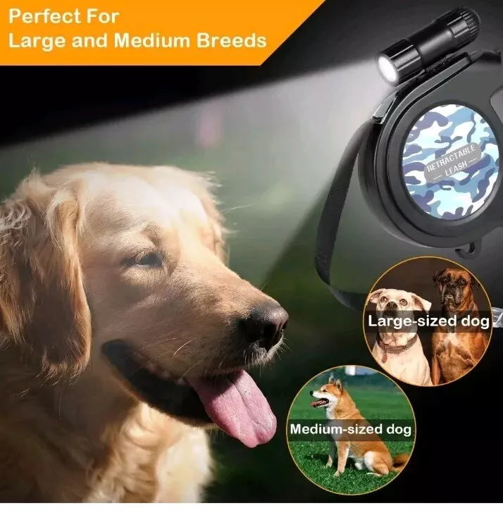 WOT I Retractable Dog Lead