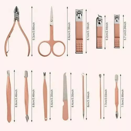Manicure Set Professional 12 in 1