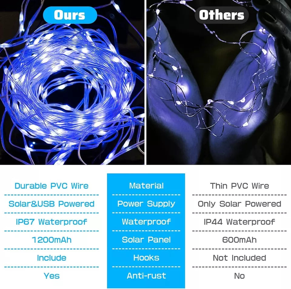 Solar Curtain Lights