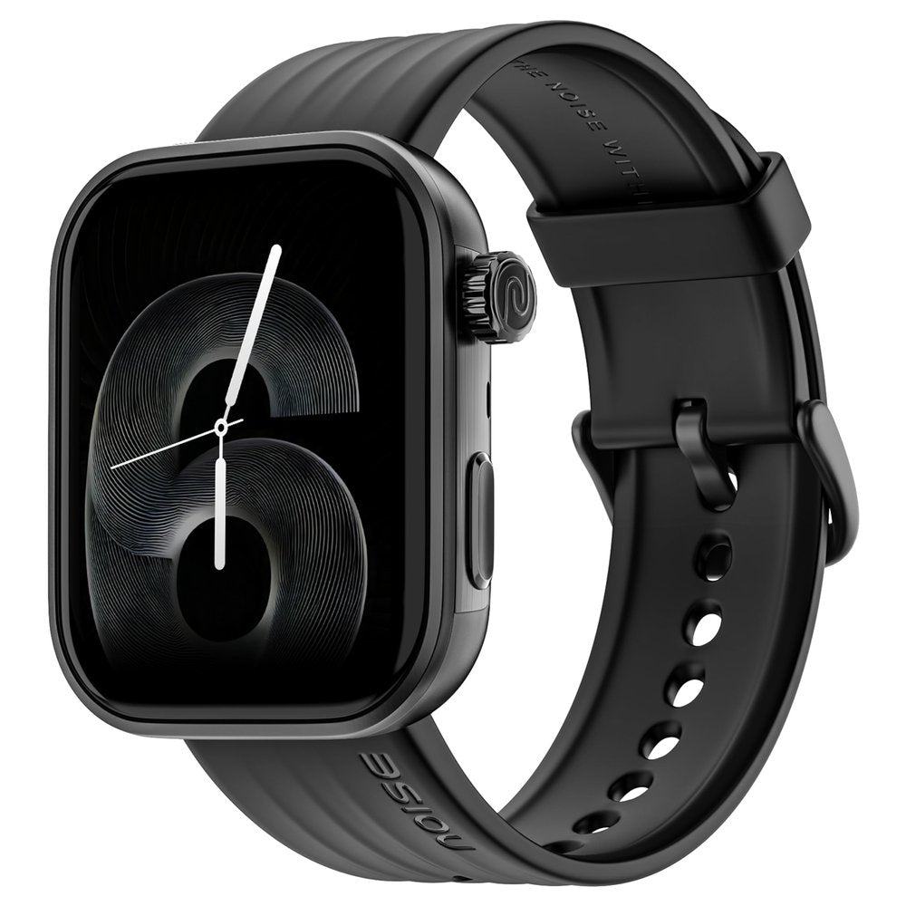 Noise ColorFit Pro 6 Smartwatch – 1.85" AMOLED Always-On Display, Bluetooth Calling, IP68, 7-Day Battery – Jet Black | Ivory Gold | Ice Blue