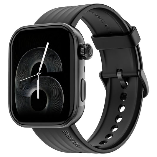 Noise ColorFit Pro 6 Smartwatch – 1.85" AMOLED Always-On Display, Bluetooth Calling, IP68, 7-Day Battery – Jet Black | Ivory Gold | Ice Blue