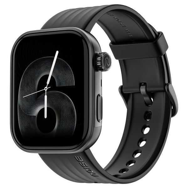 Noise ColorFit Pro 6 Smartwatch – 1.85" AMOLED Always-On Display, Bluetooth Calling, IP68, 7-Day Battery – Jet Black | Ivory Gold | Ice Blue