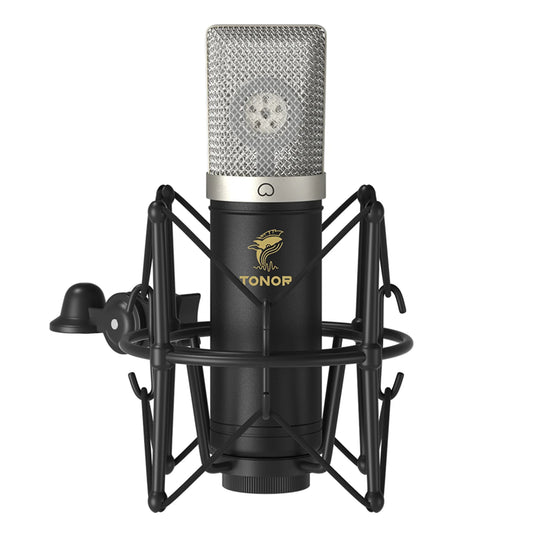 TONOR TC-2030 USB Microphone Kit – 192kHz/24Bit Condenser Microphone with Adjustable Boom Arm