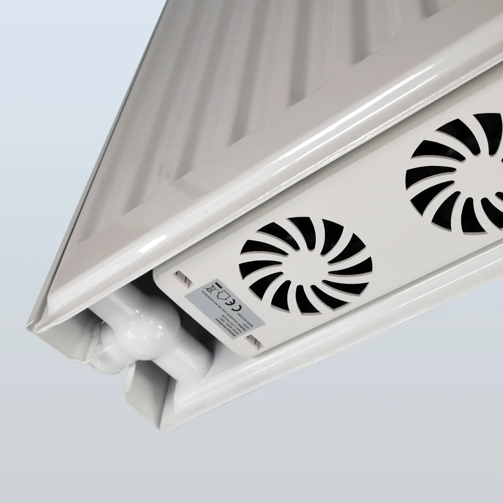 Radboost PRO-5 Radiator Booster Fan – Magnetic Fit Radiator Fan with Auto Temperature Sensor – Heats Rooms 2x Faster, Save up to 30% – Single Pack | Double Pack | Extension Set