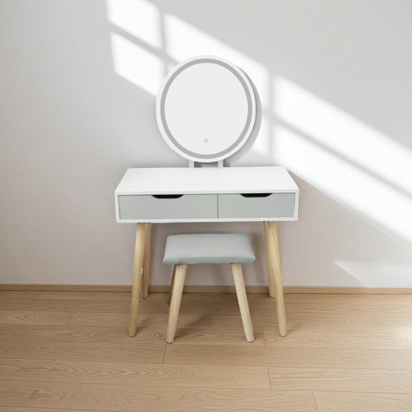Oval dressing table