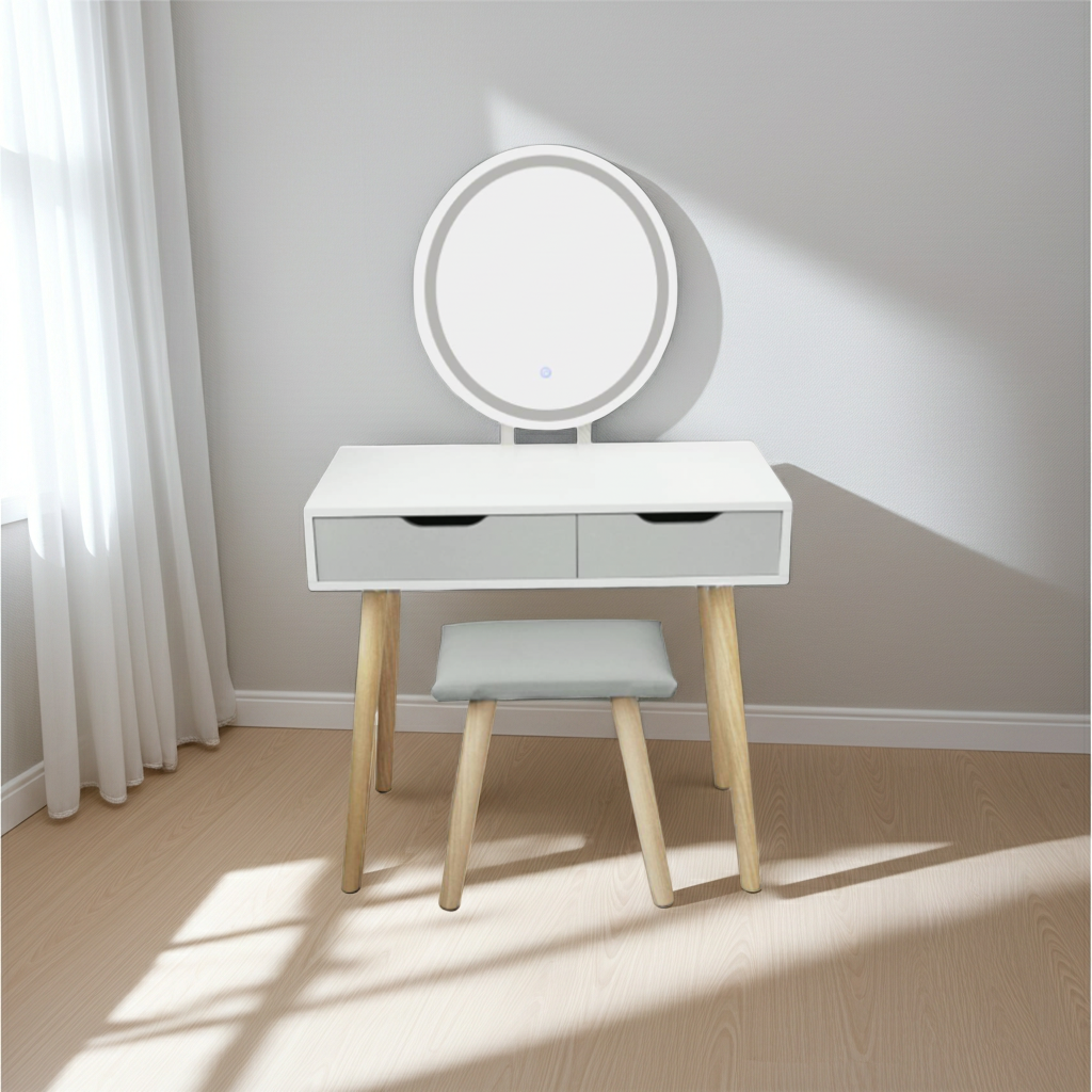 Oval dressing table