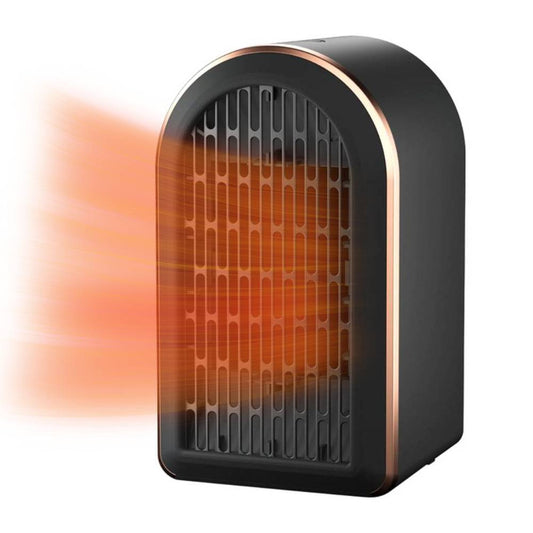 Portable Ceramic Fan Heater 1200W Small Desktop Electric Heater UK Plug Quiet