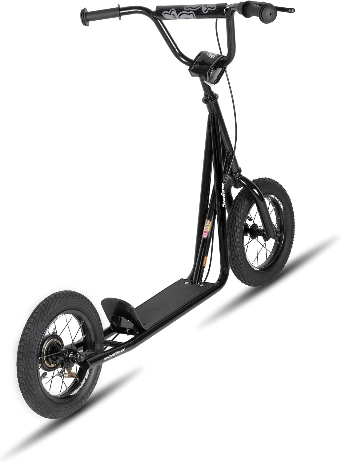 Kids Scooter with 16" Rubber Front Wheel - Dark Green