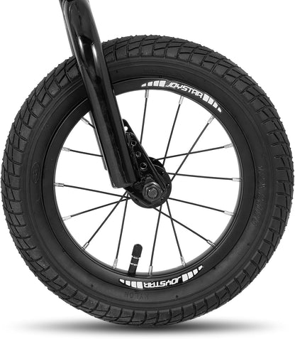Kids Scooter with 16" Rubber Front Wheel - Dark Green