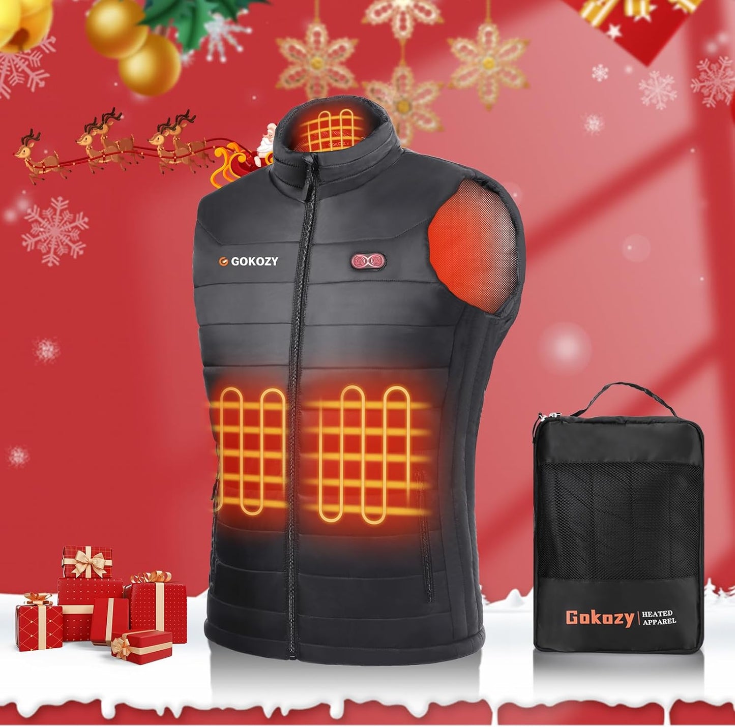 Heated waistcoat (no battery included)