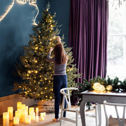 O'LITSTR Warm White LED String Lights – 35m Fairy Lights on Green Cable (29.9m Lit Length) – Christmas Tree, Indoor & Garden Decoration