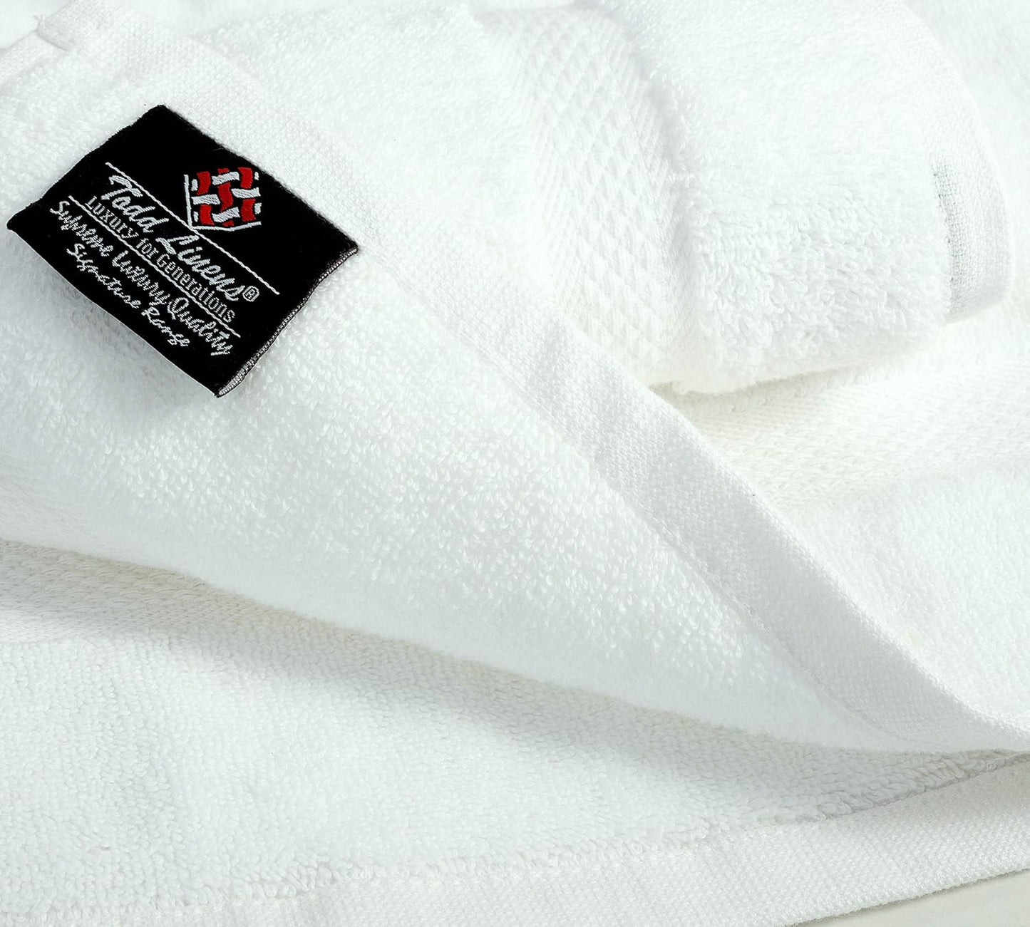 Todd Linens Signature Range Extra Large Bath Sheet – 90 × 180cm, Pure Cotton