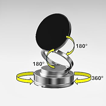 Magnetic Car Phone Holder – Compact 360° Rotating & Foldable