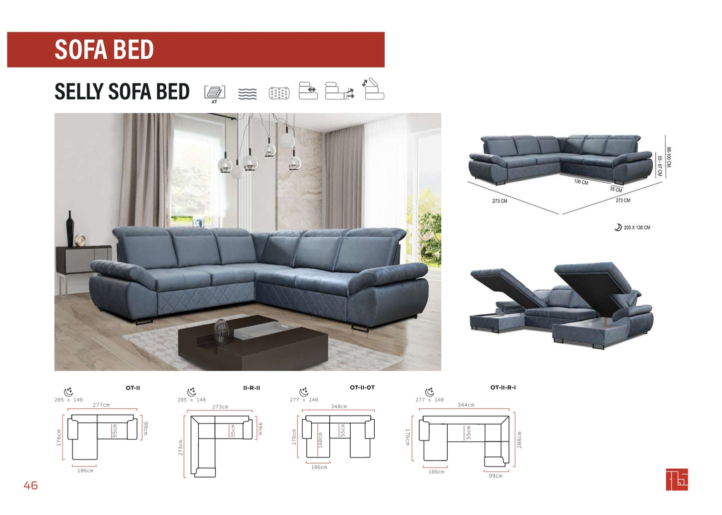 Selly Sofa Bed