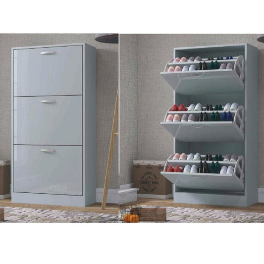 High Gloss Shoe Rack 4U-1