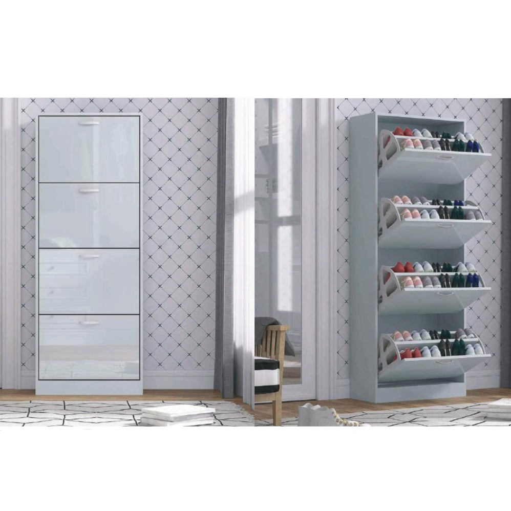 High Gloss Shoe Rack 4U-2