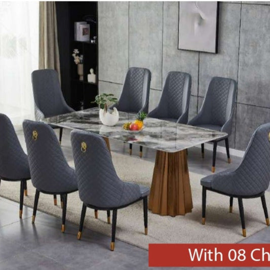 Marble Dining Table & Chairs ED2