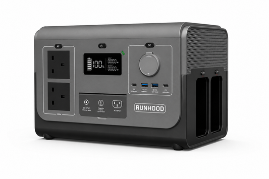 RUNHOOD HE1200 1200W Portable Power Station Host Engine