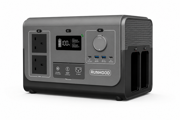 RUNHOOD HE1200 1200W Portable Power Station Host Engine