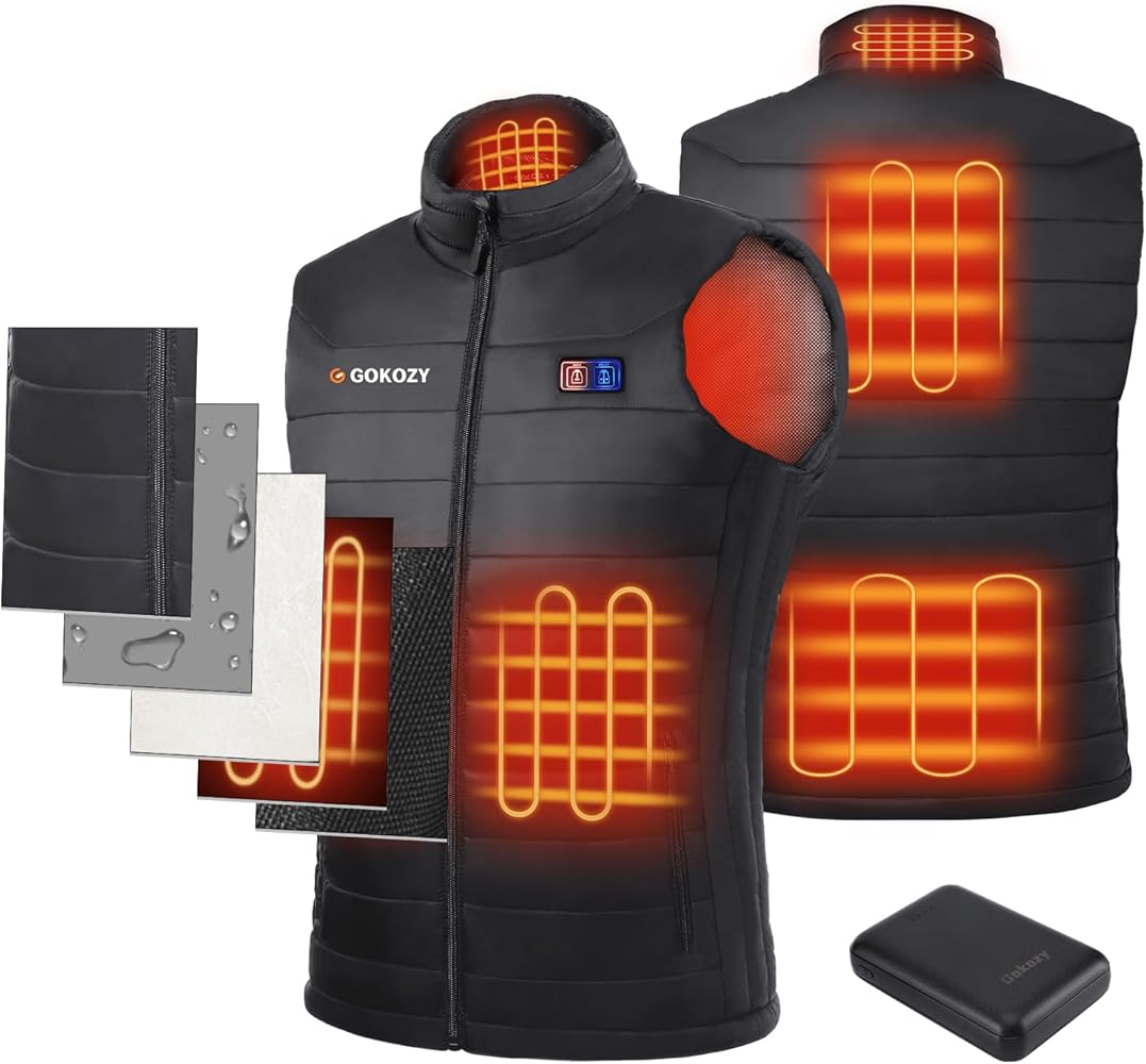 Heated waistcoat (no battery included)