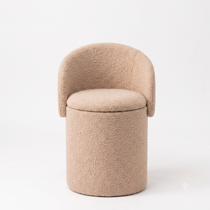 Storage Ottoman Stool | 3-in-1 Seat, Footrest & Storage Box | Rosie