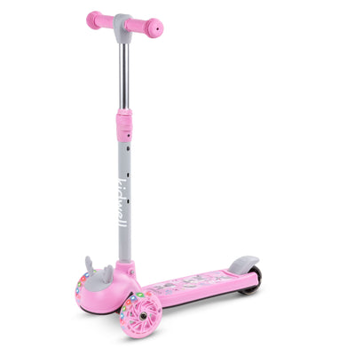 Kidwell ZOOCAR Deer 3-Wheel Balance Scooter with LED Light-Up Wheels – Kids Ages 3+