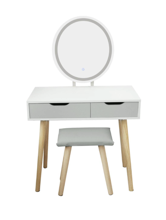 Oval dressing table