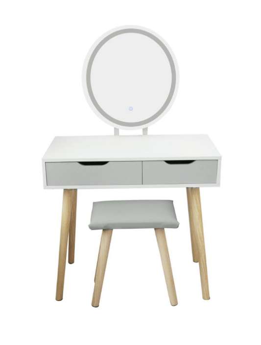 Oval dressing table