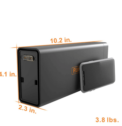 RUNHOOD Carrying Bag | Fits Host Engine HE1200 & 2x EB324 Energy Bars | RALLYE 1200 & 600 Series Storage Bag