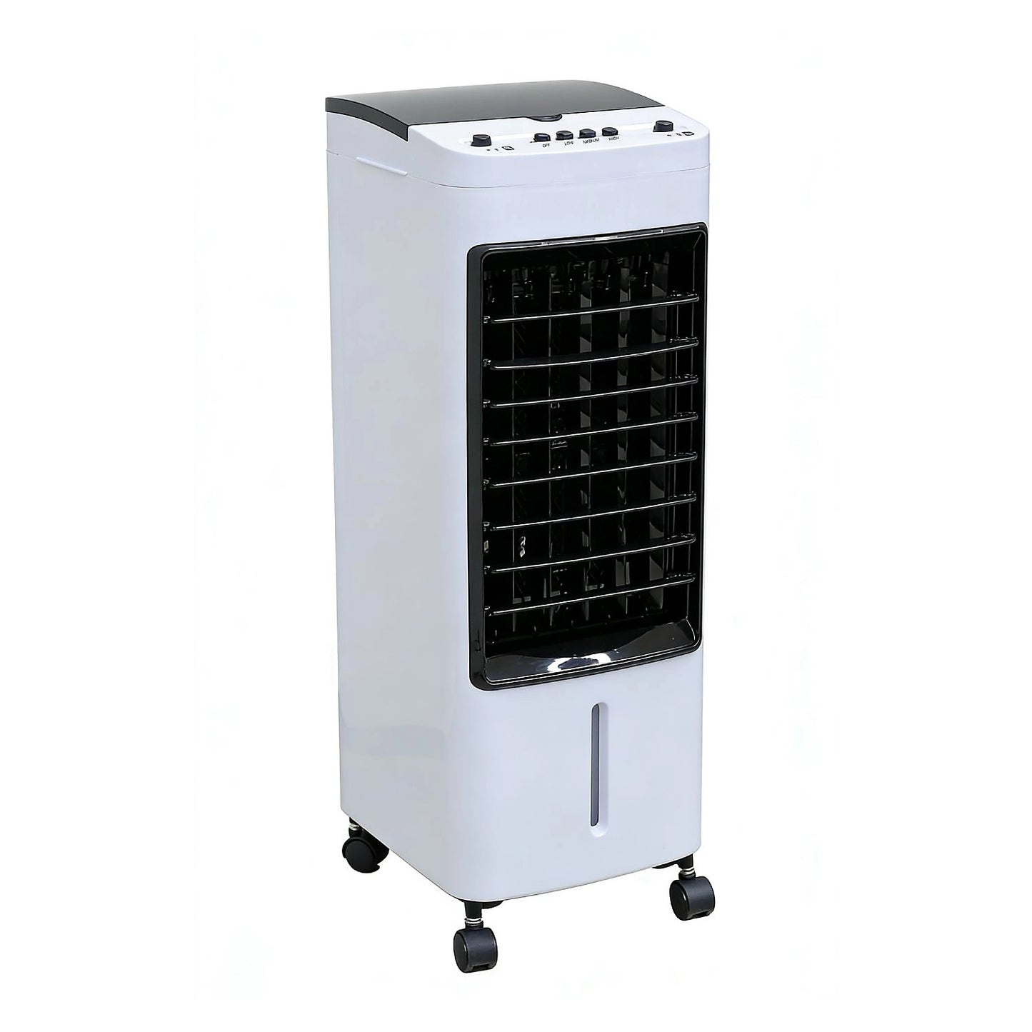 Alivio 4L Portable Air Cooler 65W with 3 Fan Speed, 3 Mode, 2 Ice Pack, 120 Degree Oscillation (White)