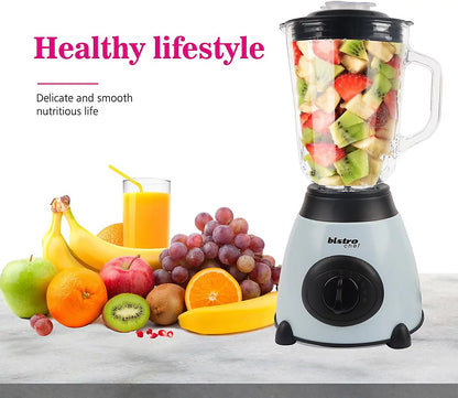 Bistro Chef 2-in-1 Ice Nuts Crushing Mixer Blender 850W (Blue)