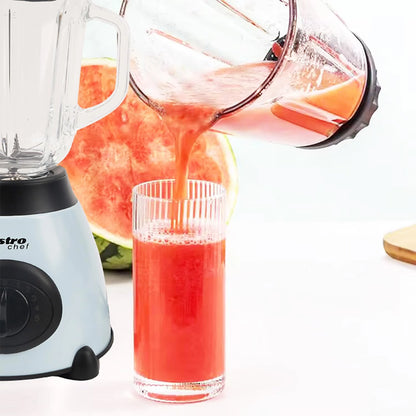 Bistro Chef 2-in-1 Ice Nuts Crushing Mixer Blender 850W (Blue)