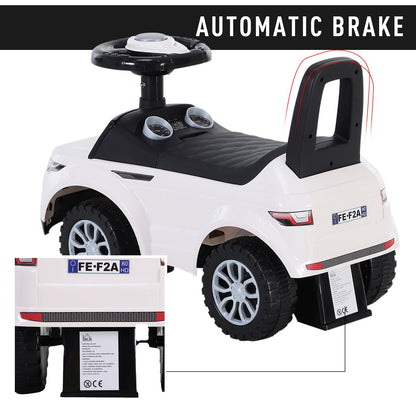 3-in-1 Ride-On Car with Horn, Wheel & Under-Seat Storage