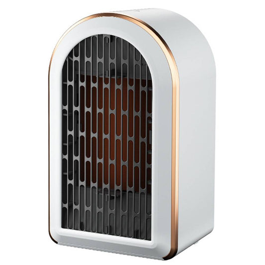 Portable Ceramic Fan Heater 1200W Small Desktop Electric Heater UK Plug Quiet