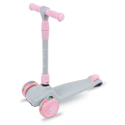 Kidwell JAX Folding 3-Wheel Scooter with LED Light-Up Wheels – Kids Ages 3+ (2 Colours)