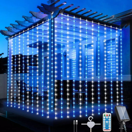 Solar Curtain Lights