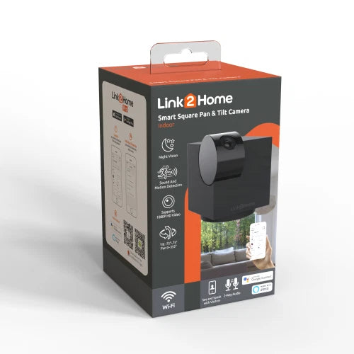 Link2Home L2H-CAMERA /T Smart Square Pan & Tilt Indoor Camera