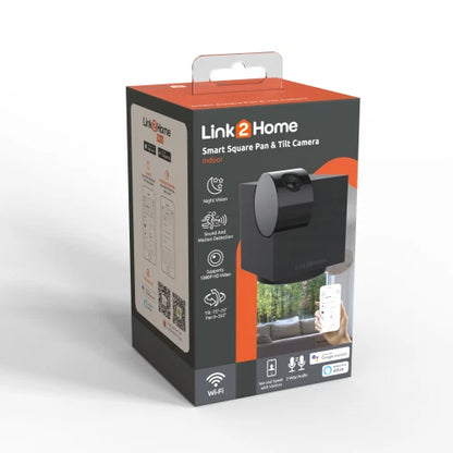 Link2Home L2H-CAMERA /T Smart Square Pan & Tilt Indoor Camera
